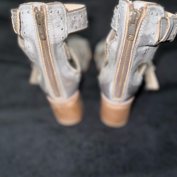 Freebird Silver Studded Sandals - Picture 5 of 10